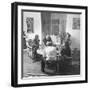 Painter Jackson Pollock Visiting with Guests-Martha Holmes-Framed Premium Photographic Print