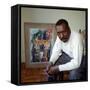 Painter Jacob Lawrence-Robert W^ Kelley-Framed Stretched Canvas
