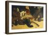 Painter's Studio, 1855-Gustave Courbet-Framed Giclee Print