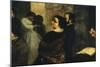 Painter's Studio, 1855-Gustave Courbet-Mounted Giclee Print