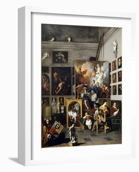 Painter's Studio-Pierre Subleyras-Framed Giclee Print