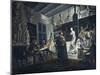 Painter's Studio-Angelo Recchia-Mounted Giclee Print