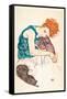 Painter's Wife, Seated-Egon Schiele-Framed Stretched Canvas