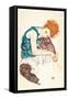 Painter's Wife, Seated-Egon Schiele-Framed Stretched Canvas