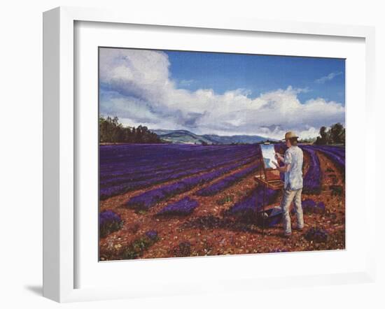 Painter, Vaucluse, Provence, 1998-Trevor Neal-Framed Giclee Print