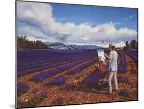Painter, Vaucluse, Provence, 1998-Trevor Neal-Mounted Giclee Print