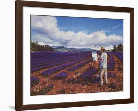 Painter, Vaucluse, Provence, 1998-Trevor Neal-Framed Giclee Print