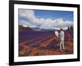 Painter, Vaucluse, Provence, 1998-Trevor Neal-Framed Giclee Print