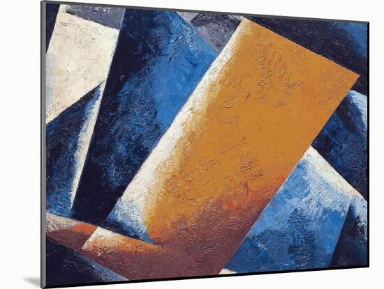 Painterly Architectonic, 1918-Lyubov Sergeyevna Popova-Mounted Giclee Print