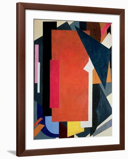 Painterly Architectonics, 1916-17-Liubov Sergeevna Popova-Framed Giclee Print