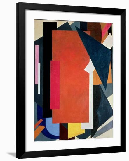 Painterly Architectonics, 1916-17-Liubov Sergeevna Popova-Framed Giclee Print