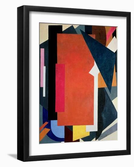 Painterly Architectonics, 1916-17-Liubov Sergeevna Popova-Framed Giclee Print