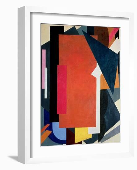 Painterly Architectonics, 1916-17-Liubov Sergeevna Popova-Framed Giclee Print