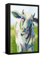 Painterly Cow II-Grace Popp-Framed Stretched Canvas