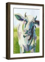 Painterly Cow II-Grace Popp-Framed Art Print