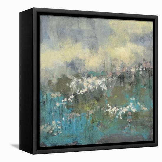 Painterly Field II-Jennifer Goldberger-Framed Stretched Canvas