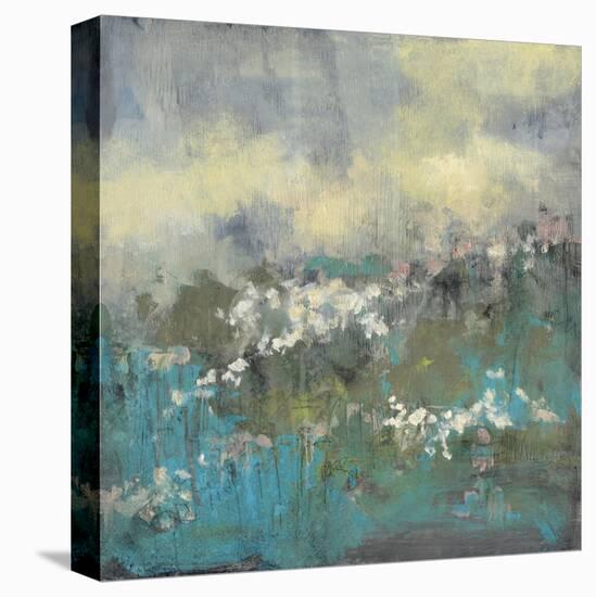 Painterly Field II-Jennifer Goldberger-Stretched Canvas