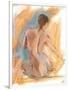 Painterly Figure Study I-Ethan Harper-Framed Art Print