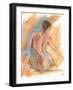 Painterly Figure Study I-Ethan Harper-Framed Art Print