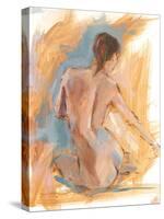 Painterly Figure Study I-Ethan Harper-Stretched Canvas