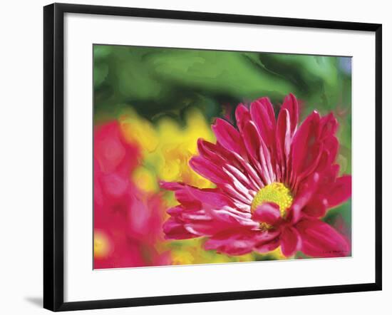 Painterly Flower VI-Lola Henry-Framed Photographic Print