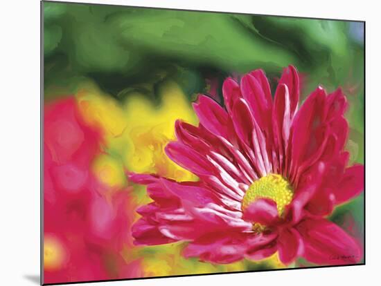 Painterly Flower VI-Lola Henry-Mounted Photographic Print