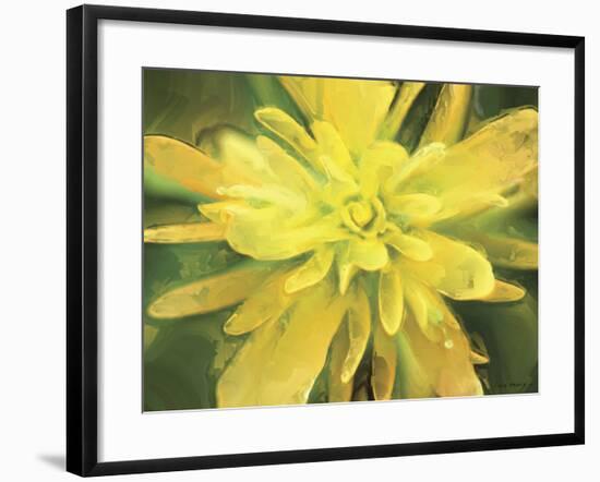 Painterly Flower VII-Lola Henry-Framed Photographic Print