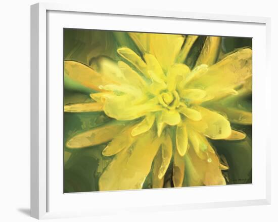 Painterly Flower VII-Lola Henry-Framed Photographic Print