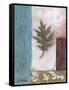 Painterly Leaf Collage I-W. Green-Aldridge-Framed Stretched Canvas