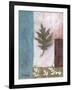 Painterly Leaf Collage I-W. Green-Aldridge-Framed Art Print