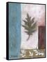Painterly Leaf Collage I-W. Green-Aldridge-Framed Stretched Canvas