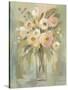 Painterly Strokes Floral-Silvia Vassileva-Stretched Canvas