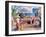 Painters in Ischia-Edoardo Giordano-Framed Giclee Print