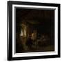 Painters Studio-Adriaen Van Ostade-Framed Art Print