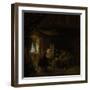 Painters Studio-Adriaen Van Ostade-Framed Art Print