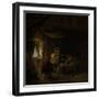 Painters Studio-Adriaen Van Ostade-Framed Art Print