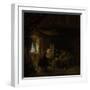 Painters Studio-Adriaen Van Ostade-Framed Art Print