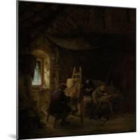 Painters Studio-Adriaen Van Ostade-Mounted Art Print