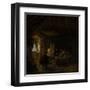 Painters Studio-Adriaen Van Ostade-Framed Art Print