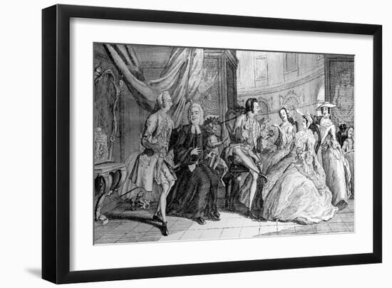 Paintin a La Mode, 1748-null-Framed Giclee Print