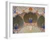 Painting and Interior Decoration in City Palace, Jaipur, Rajasthan, India-Keren Su-Framed Premium Photographic Print