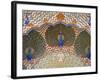 Painting and Interior Decoration in City Palace, Jaipur, Rajasthan, India-Keren Su-Framed Photographic Print