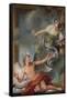 Painting Awakening Sleeping Genius-Charles Antoine Coypel-Framed Stretched Canvas