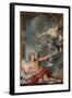 Painting Awakening Sleeping Genius-Charles Antoine Coypel-Framed Giclee Print