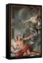 Painting Awakening Sleeping Genius-Charles Antoine Coypel-Framed Stretched Canvas