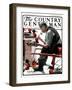 "Painting Decoys," Country Gentleman Cover, September 27, 1924-R. Bolles-Framed Giclee Print