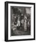 Painting Depicting Marriage of Napoleon and Queen of Prussia-null-Framed Giclee Print