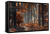 Painting Forest-Ildiko Neer-Framed Stretched Canvas