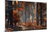 Painting Forest-Ildiko Neer-Mounted Photographic Print