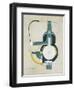 Painting (formerly Machine), 1916-Morton Livingston Schamberg-Framed Premium Giclee Print